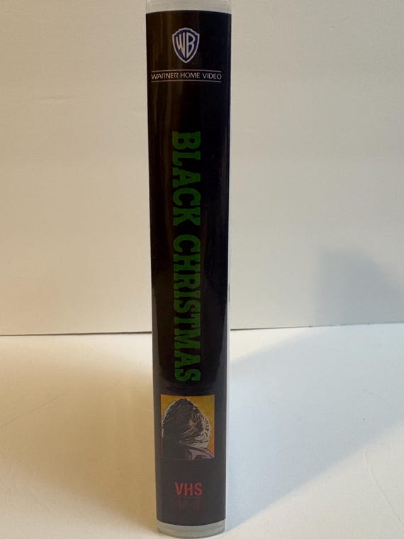 Black Christmas 1974 custom green VHS photo 5