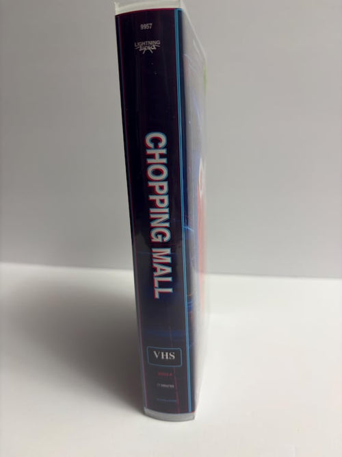 Chopping Mall 1986 custom white VHS photo 2