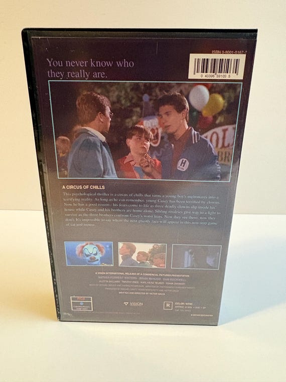 Clownhouse 1989 custom VHS photo 3