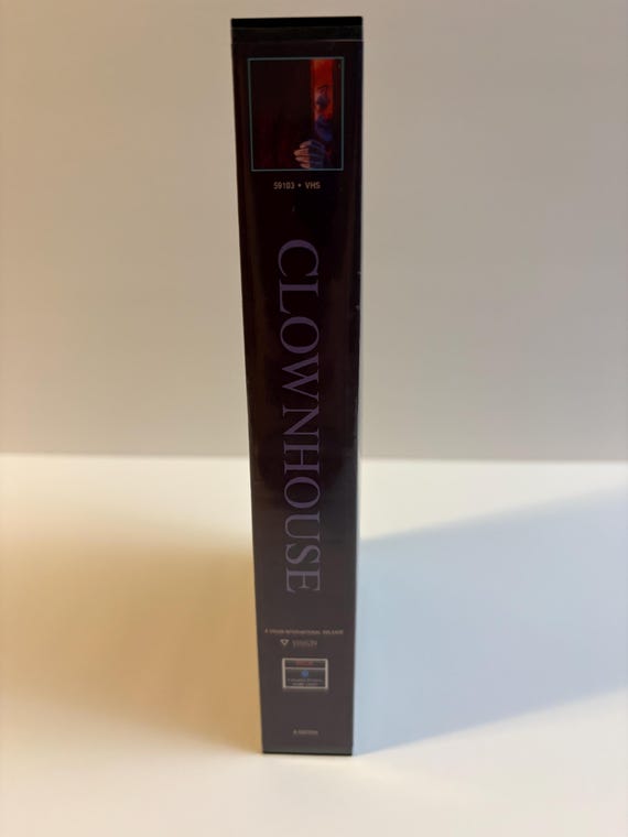 Clownhouse 1989 custom VHS photo 4