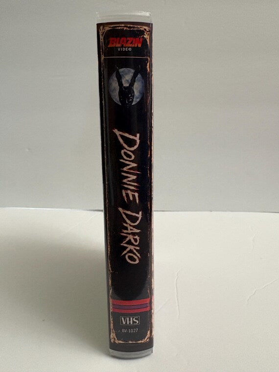 Donnie Darko blue VHS tape