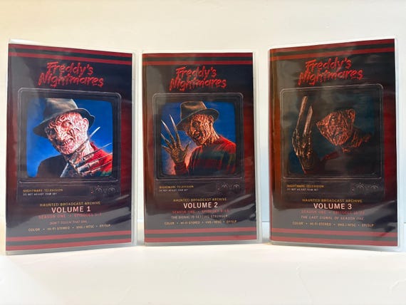 Freddy's Nightmares Season One custom VHS set photo 1