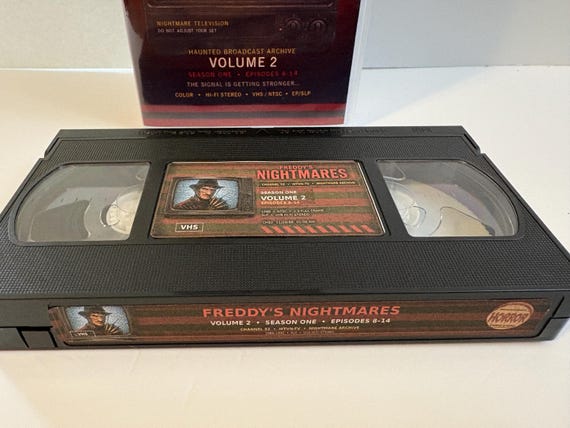 Freddy's Nightmares Season One custom VHS set photo 2