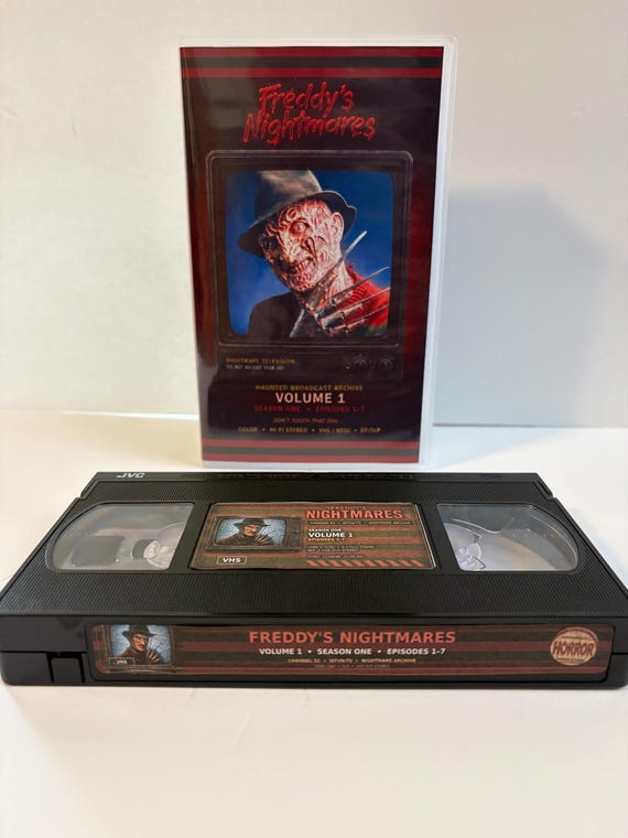 Freddy's Nightmares Season One custom VHS set photo 5