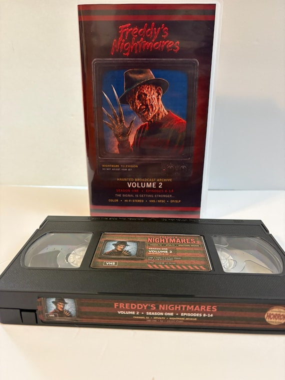 Freddy's Nightmares Season One custom VHS set photo 10