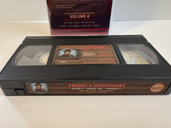 Freddy's Nightmares Season Two custom VHS set photo 4