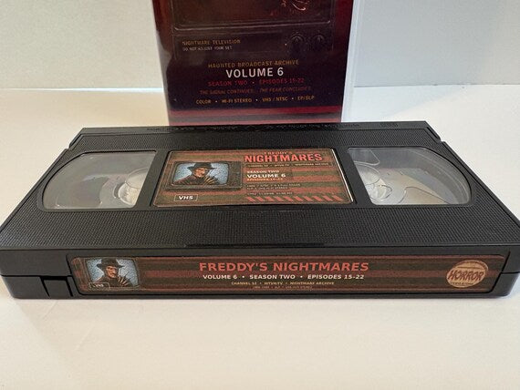 Freddy's Nightmares Season Two custom VHS set photo 6
