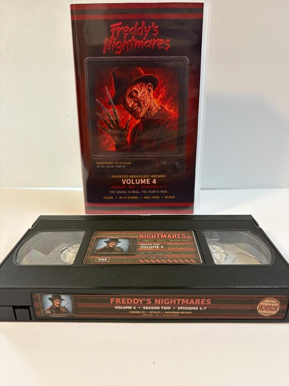 Freddy's Nightmares Season Two custom VHS set photo 9