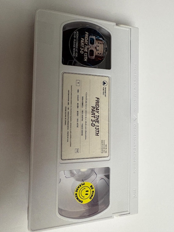 Friday the 13th Part 3-D custom VHS photo 3