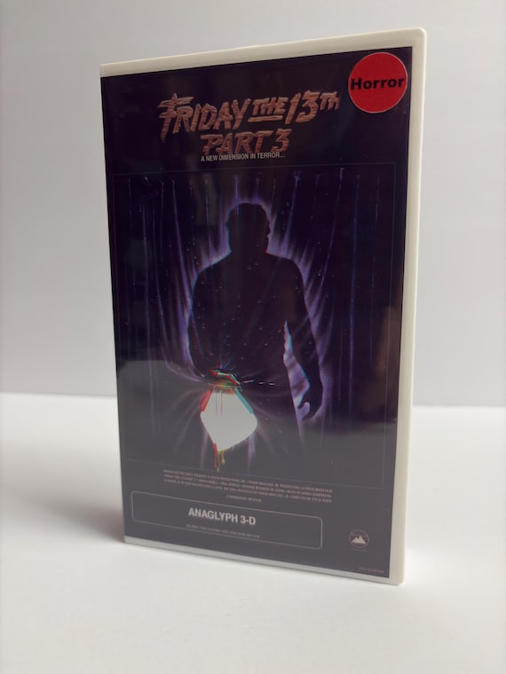 Friday the 13th Part 3-D custom VHS photo 5