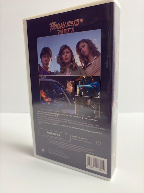 Friday the 13th Part 3-D custom VHS photo 6