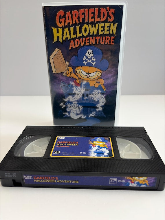 Garfield's Halloween Adventure custom VHS photo 1