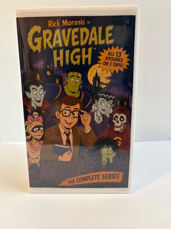 Gravedale High Complete Series custom VHS photo 2