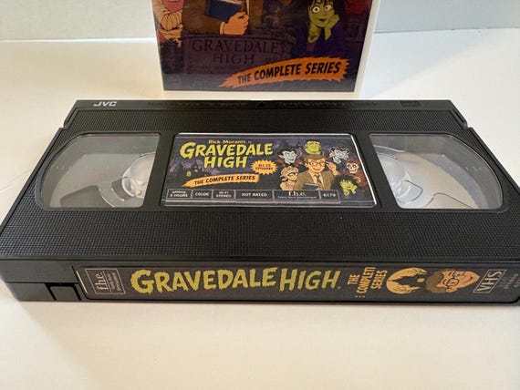 Gravedale High Complete Series custom VHS photo 5