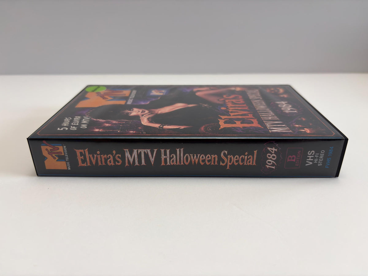 Elvira's MTV Halloween Special 1984 VHS – Retro Horror Collectible
