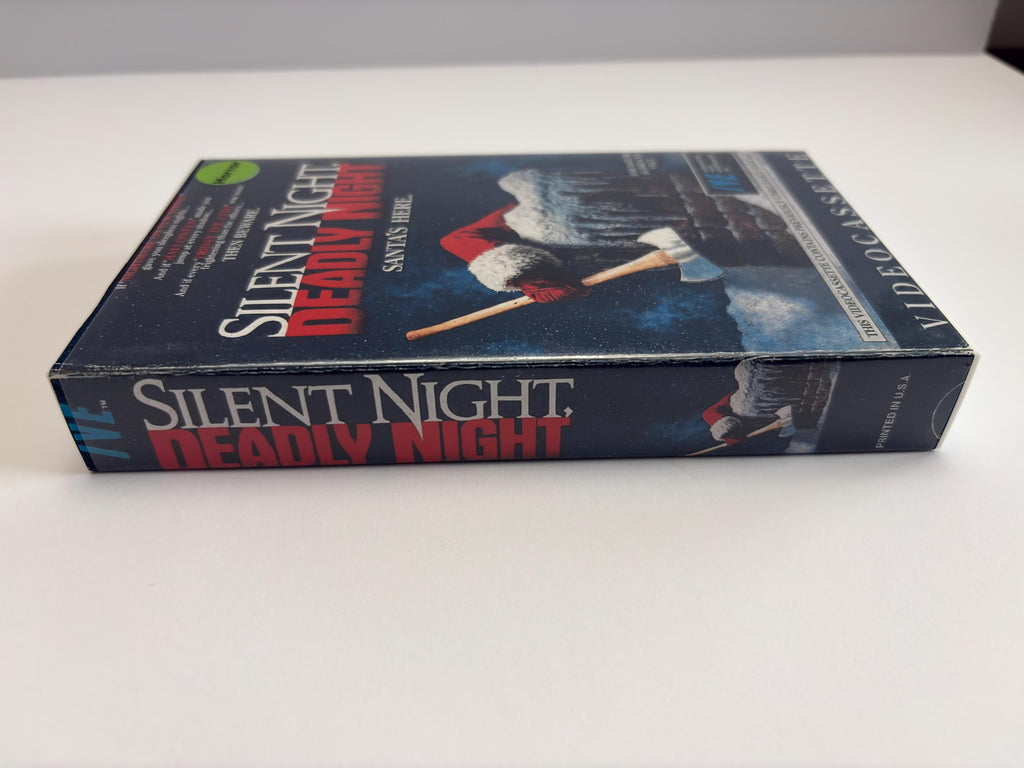 Silent Night Deadly Night 1984 Custom VHS – Christmas Horror Slasher Tape