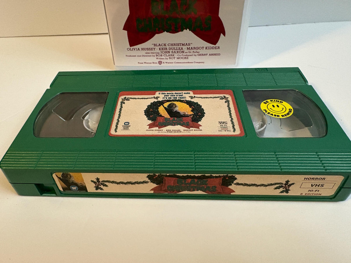 Black Christmas 1974 Custom Green VHS – Retro Christmas Horror Slasher Collector Edition