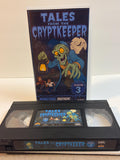 Tales from the Cryptkeeper Season 3 VHS – Complete Final Season 13 Episodes – Retro Animated Horror Custom Clamshell