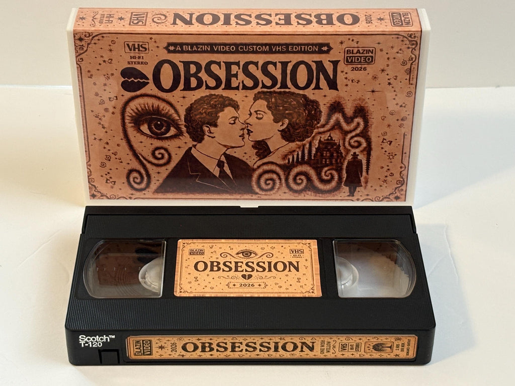Obsession 2026 VHS – One Wish Willow Inspired Custom Collector Edition – Romantic Thriller Retro VHS