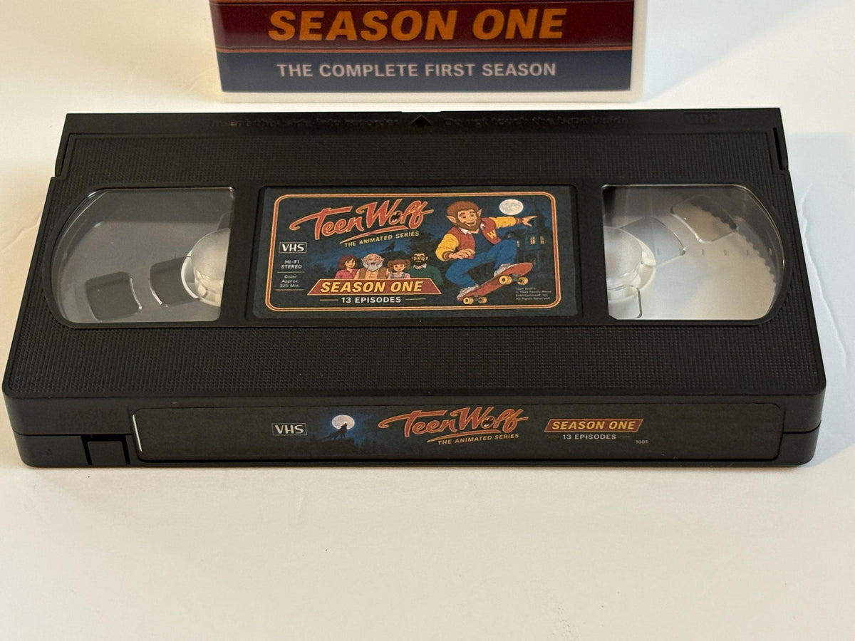 Teen Wolf Animated Series Season 1 VHS – Complete First Season – 13 Episodes – Retro Cartoon Collector Edition