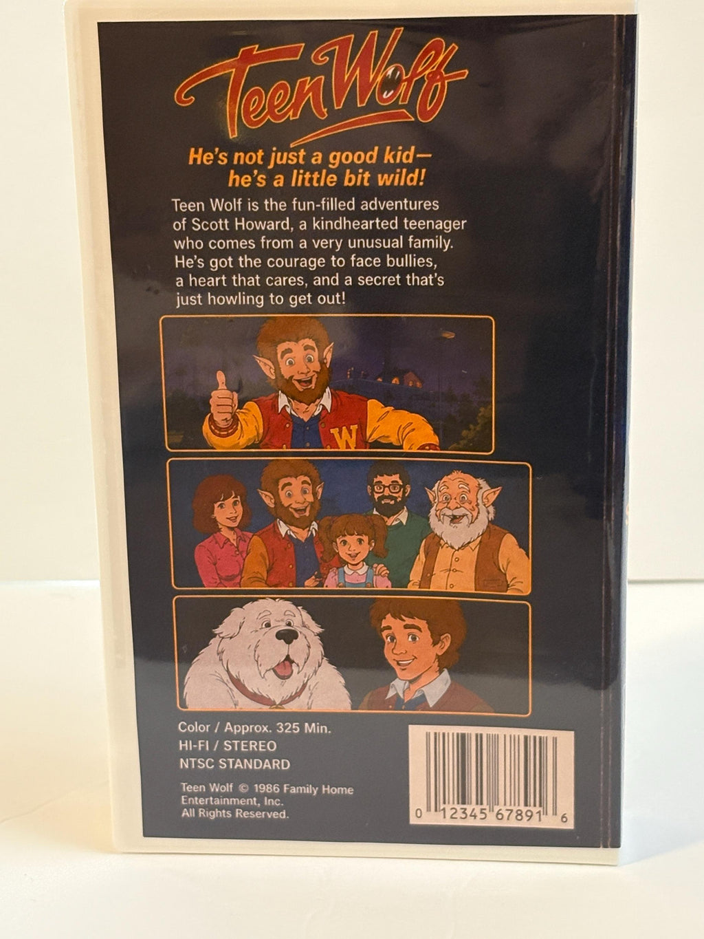 Teen Wolf Animated Series Season 1 VHS – Complete First Season – 13 Episodes – Retro Cartoon Collector Edition