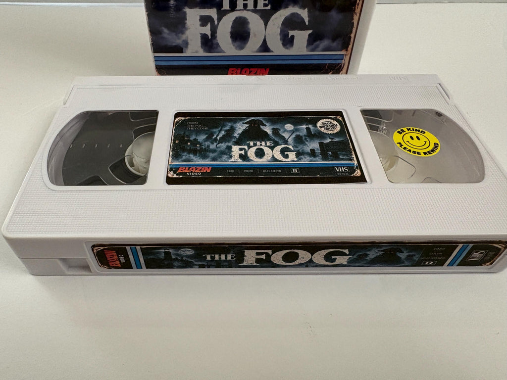 The Fog 1980 VHS – John Carpenter – Special White Tape Edition – Retro Horror Custom VHS – Full Screen 4:3