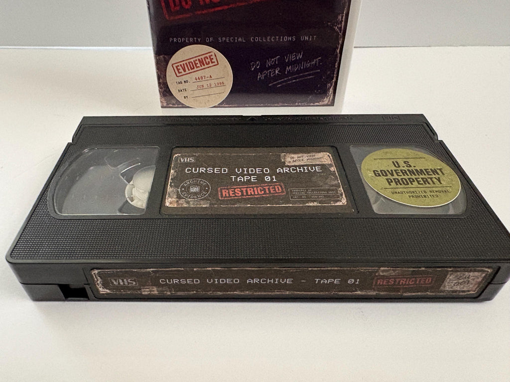 Cursed Video Archive Tape 01 VHS – 25 Strange Internet & Broadcast Clips – Analog Horror Found Footage Compilation