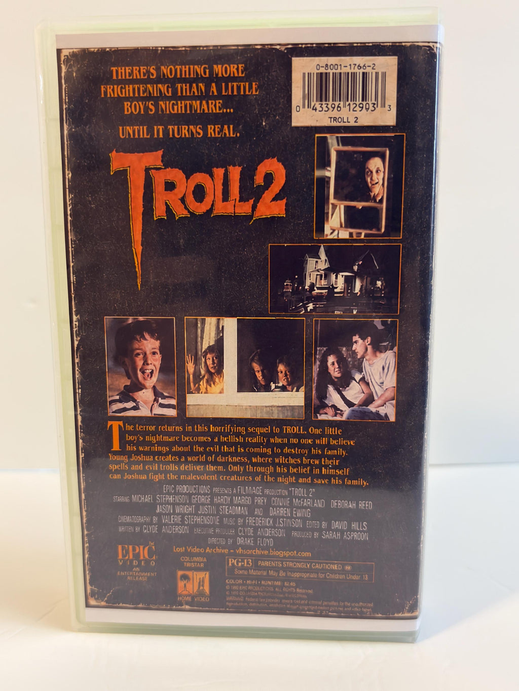 Troll 2 Custom Green VHS – 1990 Cult Horror Collector Edition