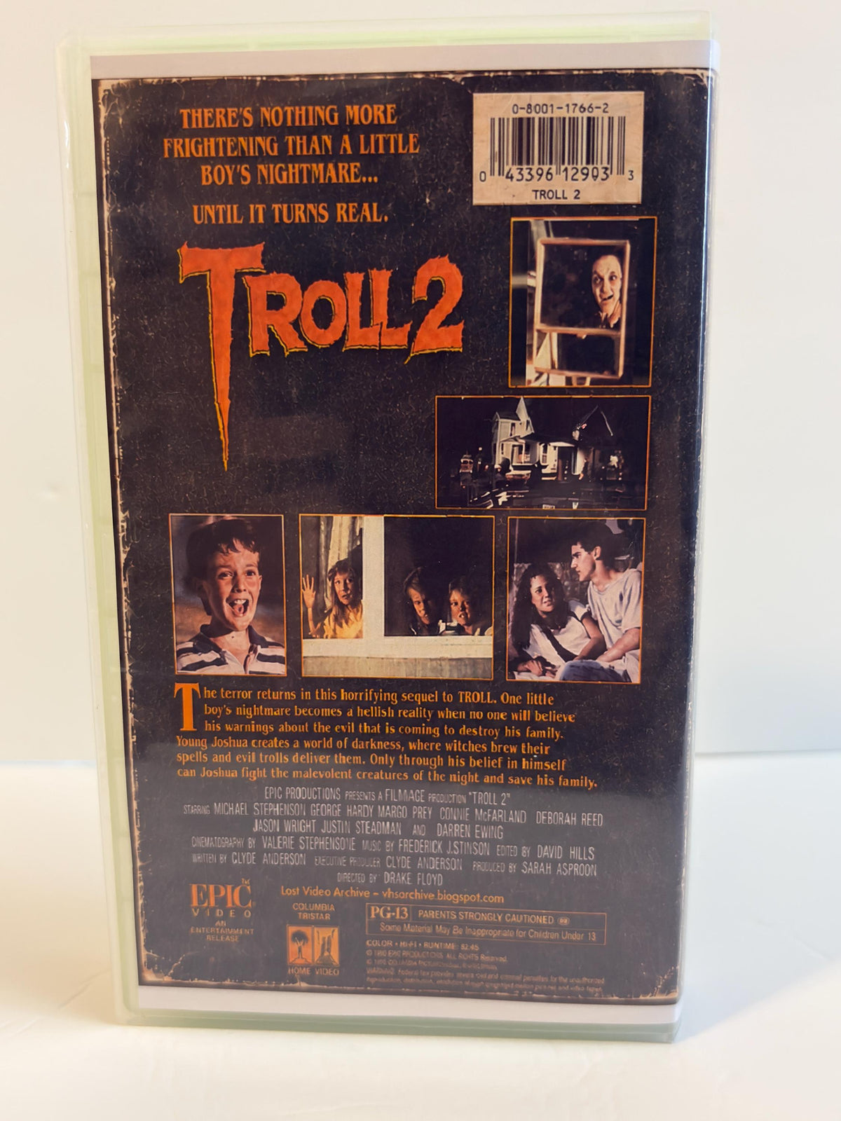 Troll 2 Custom Green VHS – 1990 Cult Horror Collector Edition