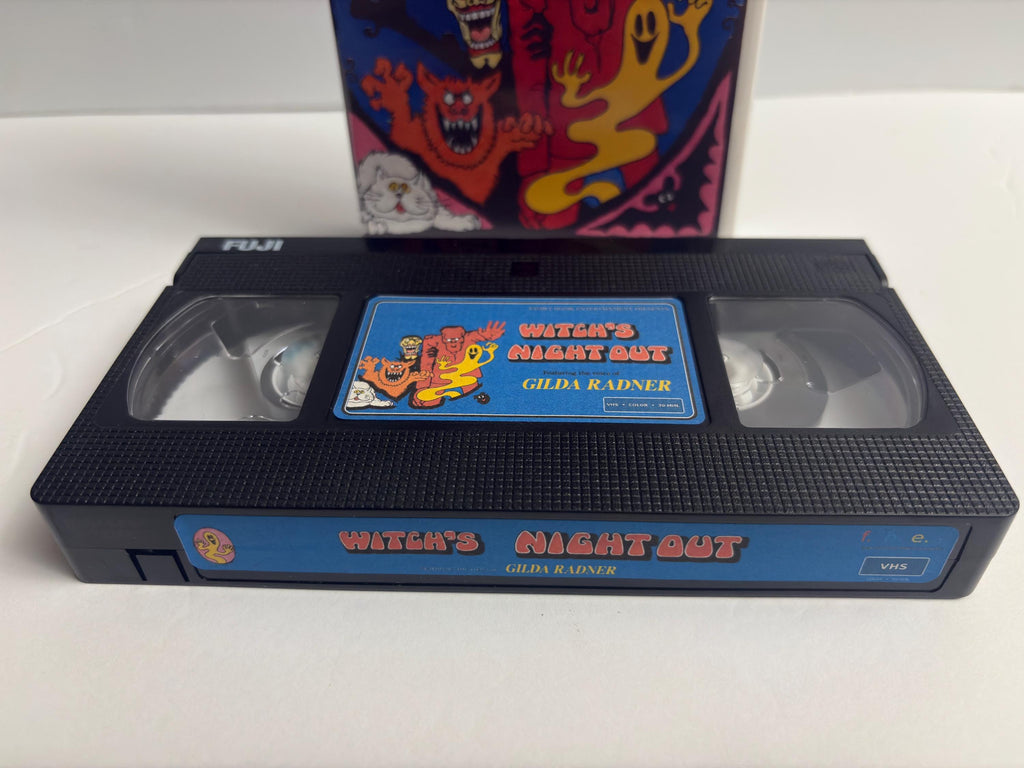 Witch’s Night Out VHS – Gilda Radner Halloween Cartoon – 1978 Animated Special – Custom Retro Collector VHS
