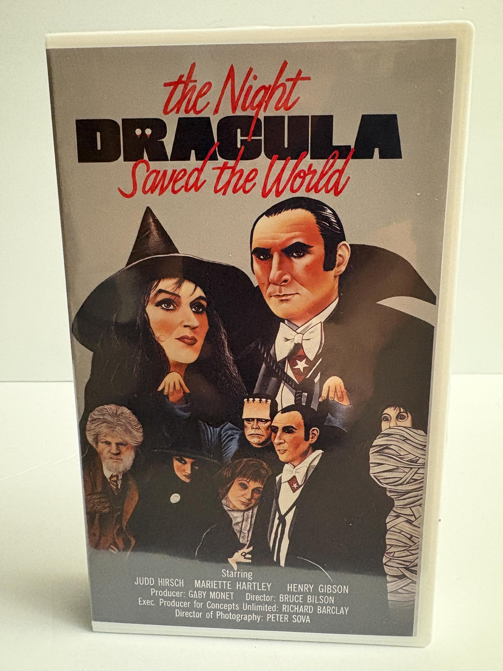 The Night Dracula Saved the World VHS – Halloween That Almost Wasn’t 1979 – Judd Hirsch Custom Retro Halloween VHS