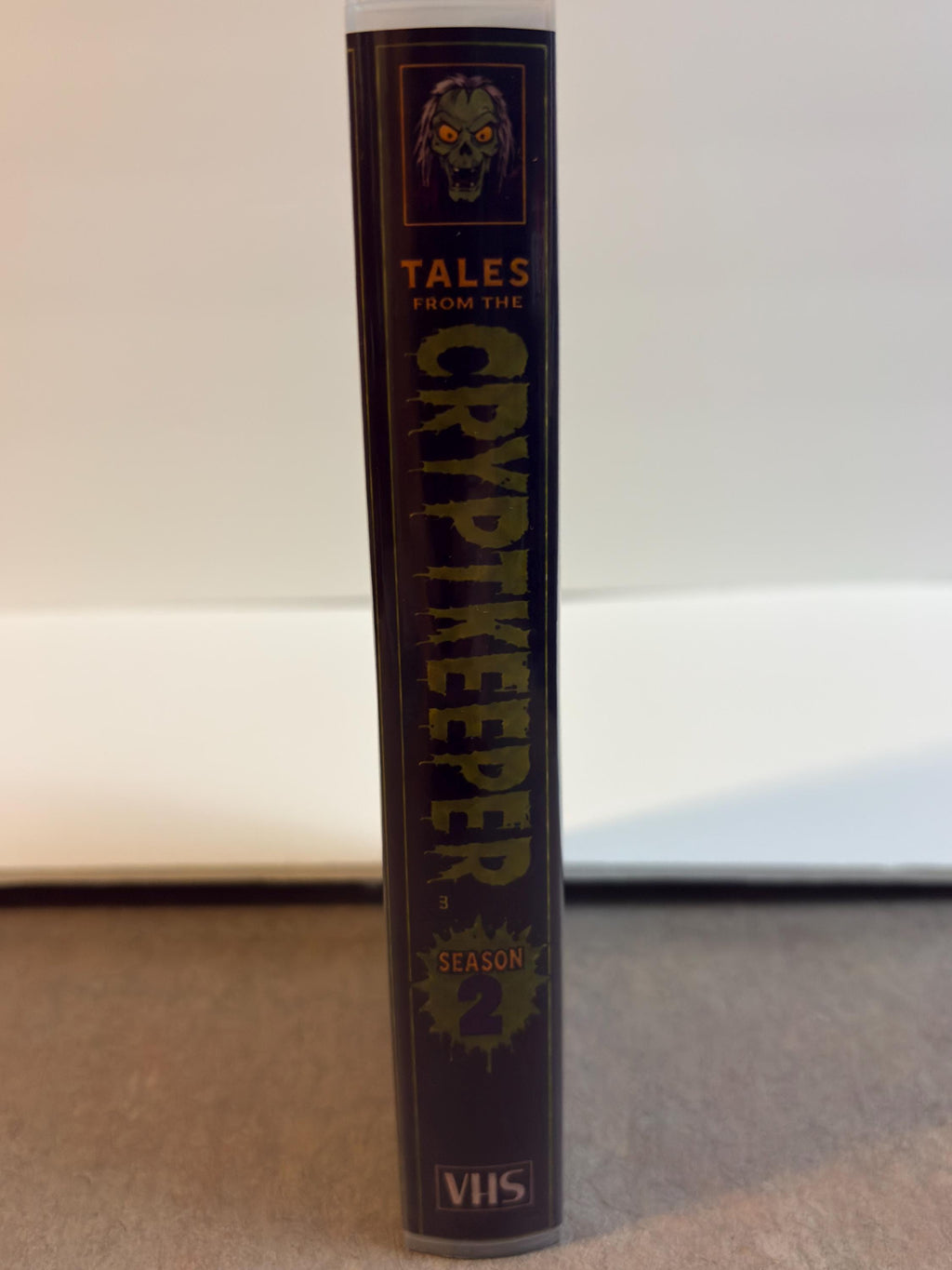 Tales from the Cryptkeeper Season 2 VHS – Complete 13 Episode Animated Horror Cartoon Collection – Retro Custom Clamshell