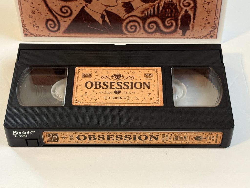 Obsession 2026 VHS – One Wish Willow Inspired Custom Collector Edition – Romantic Thriller Retro VHS