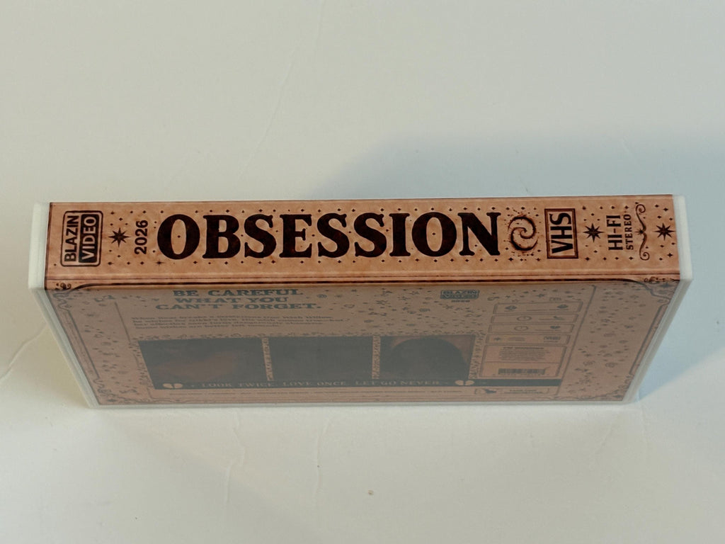 Obsession 2026 VHS – One Wish Willow Inspired Custom Collector Edition – Romantic Thriller Retro VHS