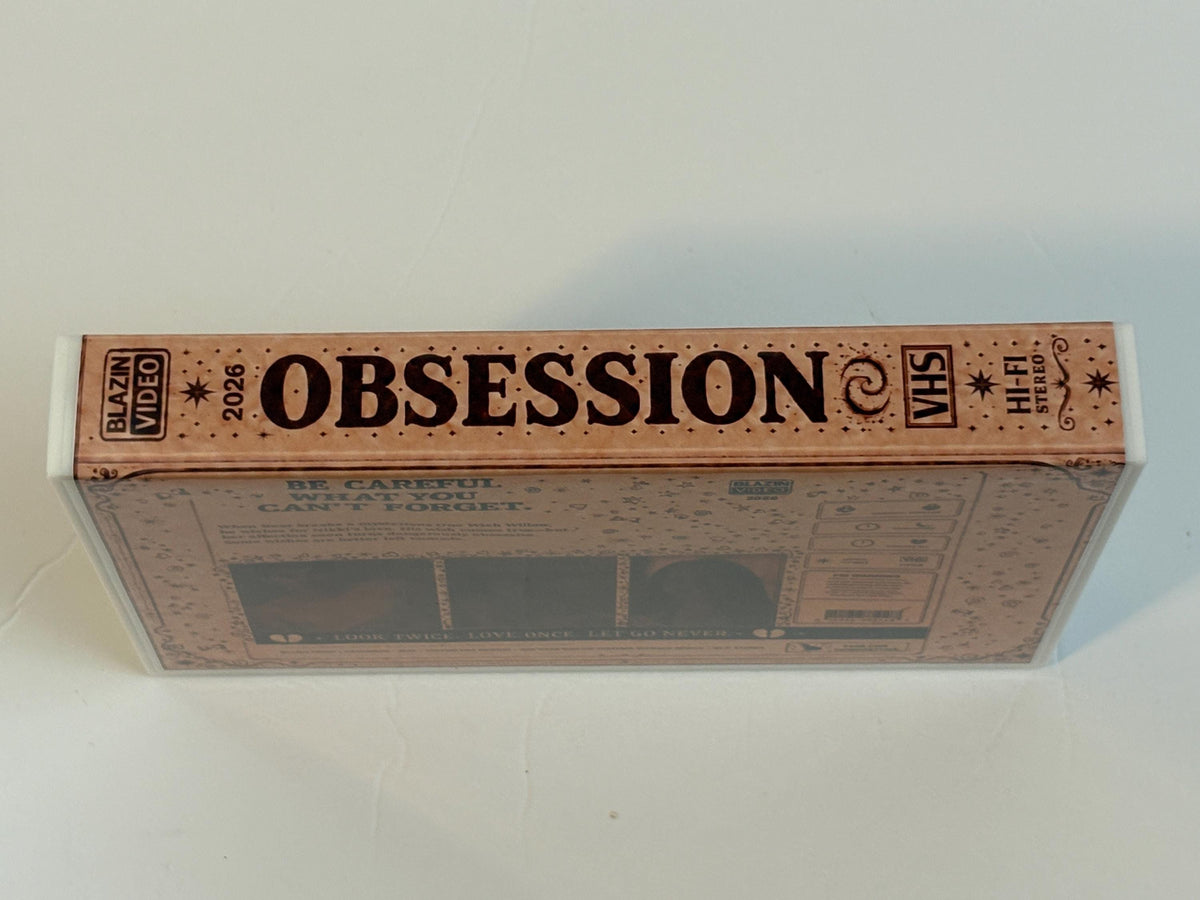 Obsession 2026 VHS – One Wish Willow Inspired Custom Collector Edition – Romantic Thriller Retro VHS