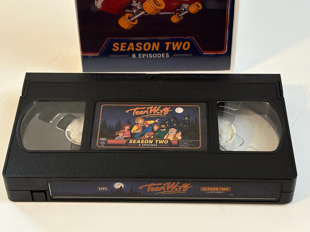 Teen Wolf Animated Series Season 2 VHS – Complete Second Season – 8 Episodes – Retro Cartoon Collector Edition