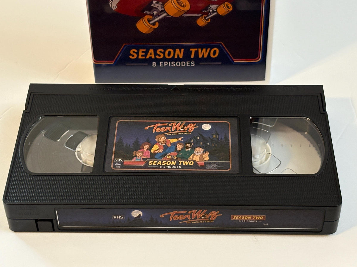 Teen Wolf Animated Series Season 2 VHS – Complete Second Season – 8 Episodes – Retro Cartoon Collector Edition