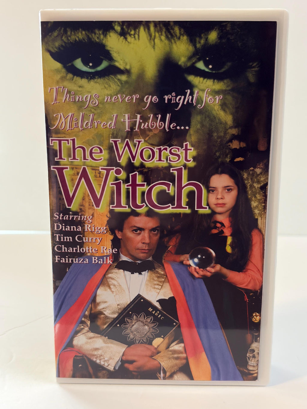 The Worst Witch Custom VHS Tape | Halloween Family VHS | Fairuza Balk Collector Edition | Retro Witch Movie