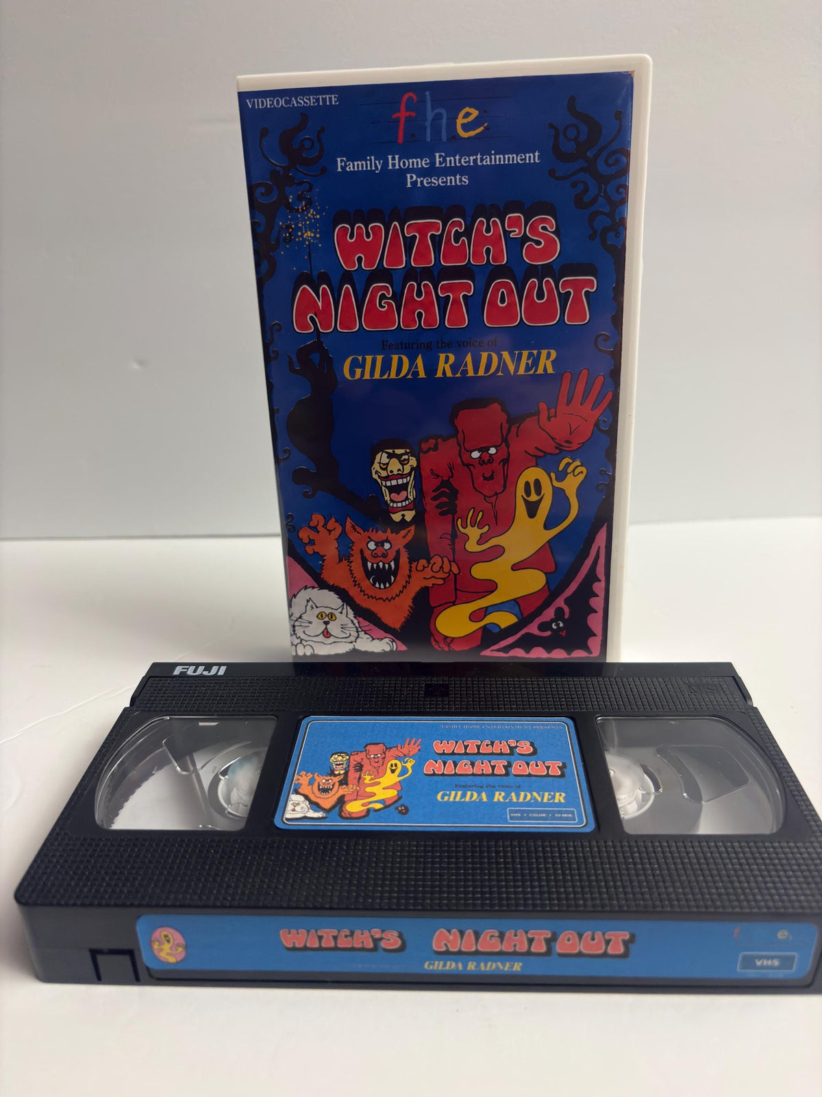 Witch’s Night Out VHS – Gilda Radner Halloween Cartoon – 1978 Animated Special – Custom Retro Collector VHS