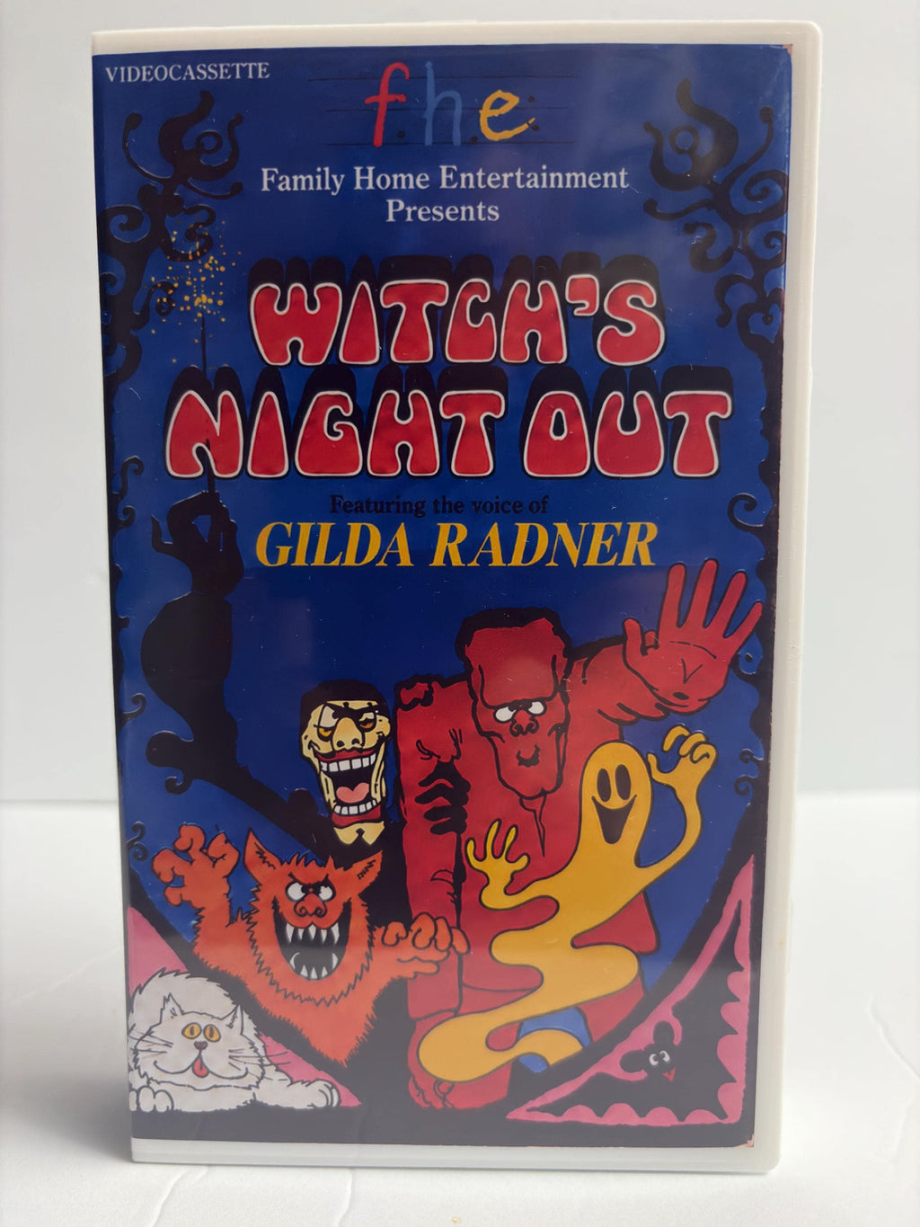 Witch’s Night Out VHS – Gilda Radner Halloween Cartoon – 1978 Animated Special – Custom Retro Collector VHS