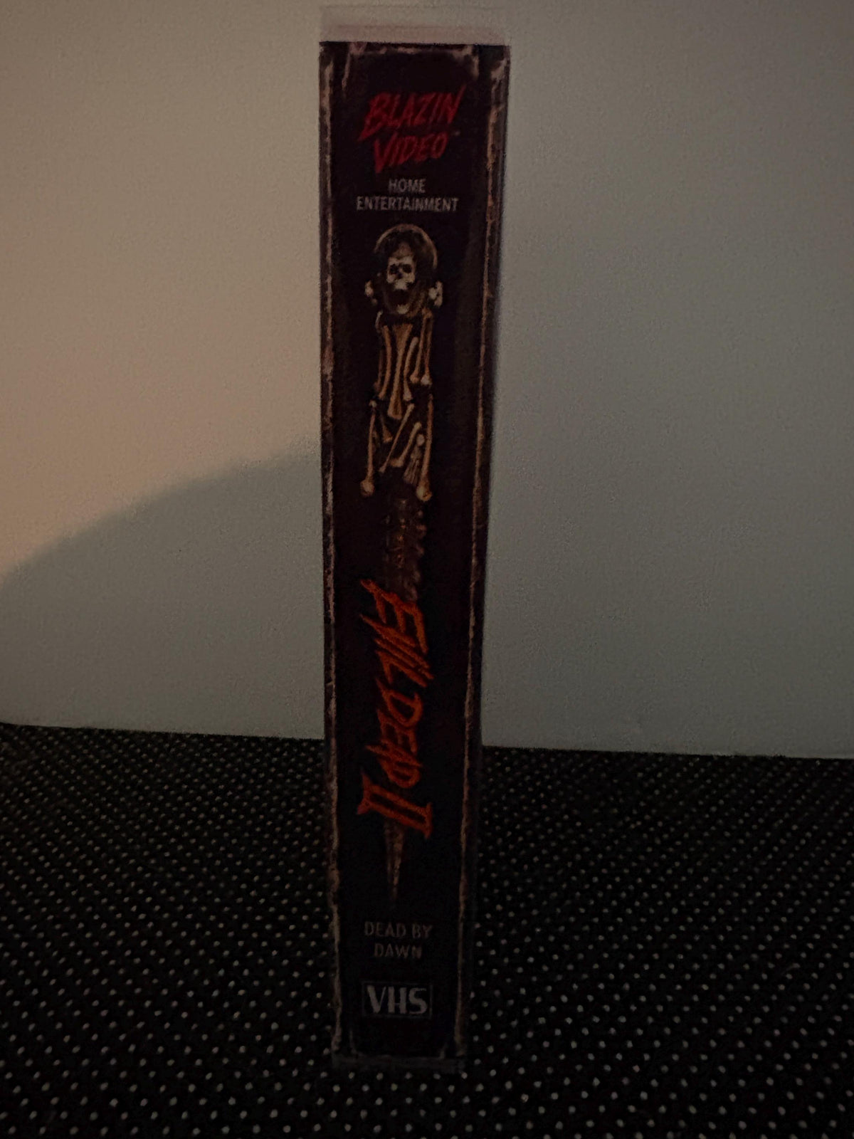 Evil Dead II Dead by Dawn VHS – Orange Tape – Sam Raimi Horror – Necronomicon Custom Retro Collector Edition