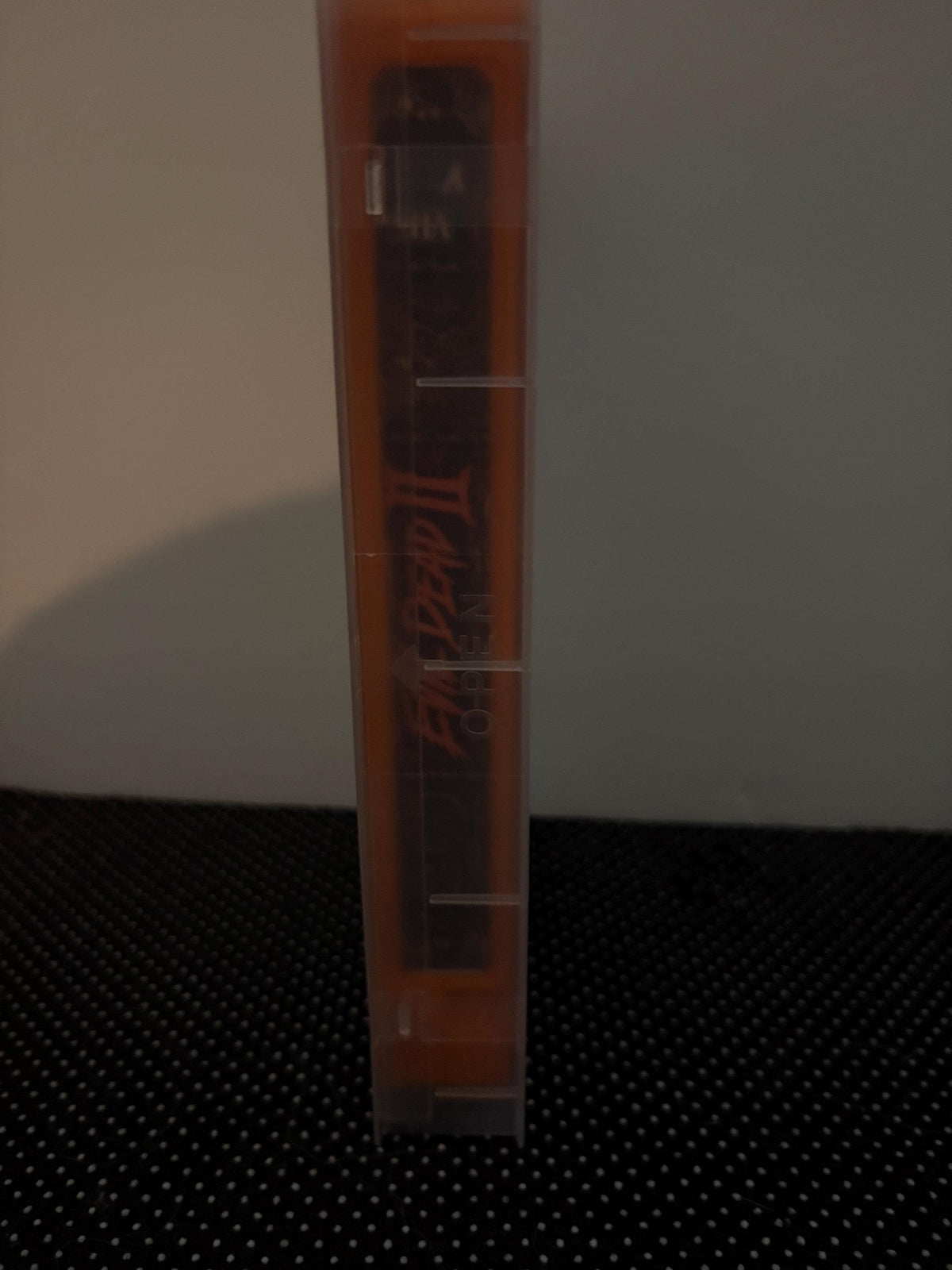 Evil Dead II Dead by Dawn VHS – Orange Tape – Sam Raimi Horror – Necronomicon Custom Retro Collector Edition
