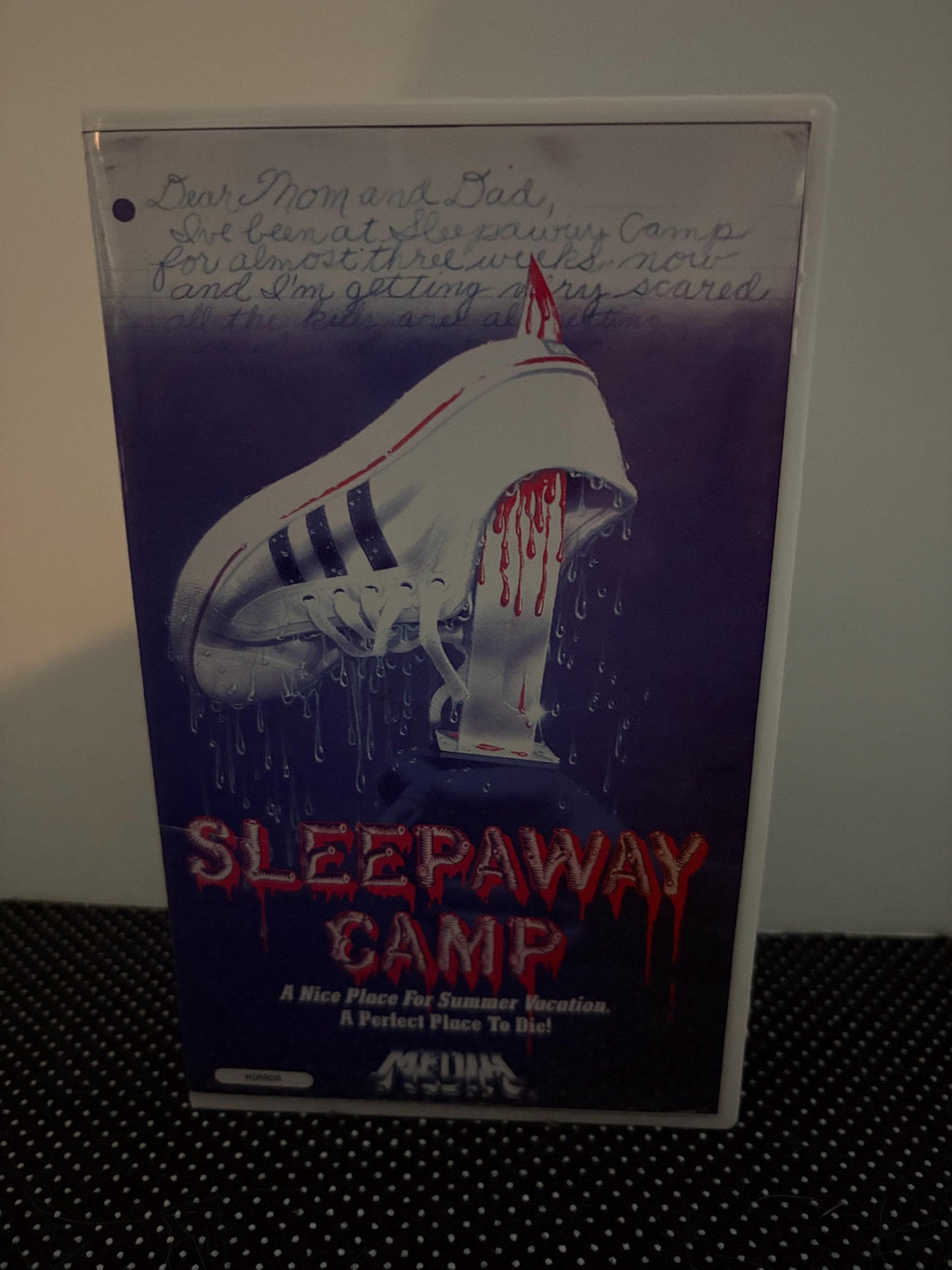 Sleepaway Camp VHS – Red Tape – 1983 Cult Slasher Horror – Custom Retro VHS Collector Edition
