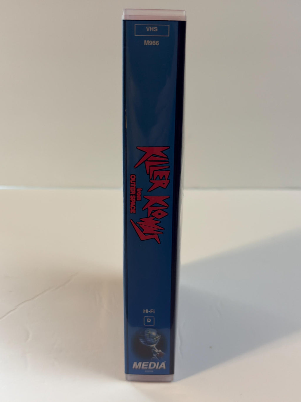 Killer Klowns from Outer Space Custom VHS Tape | Cotton Candy Pink Shell Horror VHS | Cult Sci-Fi Horror Collector Edition