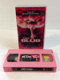 The Blob 1988 Custom VHS Tape | Pink Slime Edition | Pink Shell Horror VHS | Cult Horror Collector Tape