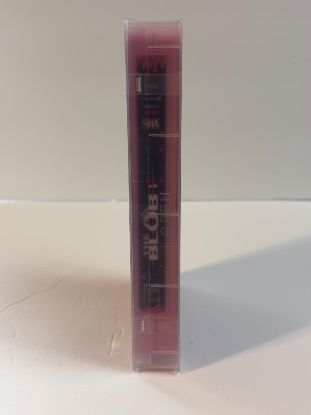 The Blob 1988 Custom VHS Tape | Pink Slime Edition | Pink Shell Horror VHS | Cult Horror Collector Tape