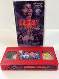 The Midnight Hour Custom VHS Tape | Red Shell Halloween Horror VHS | 80s TV Movie Collector Edition