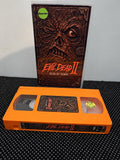 Evil Dead II Dead by Dawn VHS – Orange Tape – Sam Raimi Horror – Necronomicon Custom Retro Collector Edition
