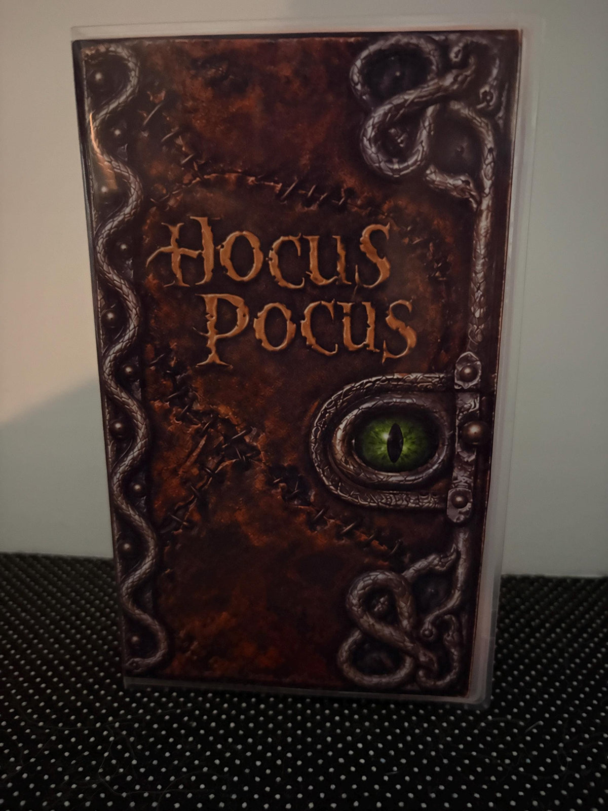 Hocus Pocus VHS – Orange Tape – Spellbook Custom Collector Edition – Halloween Movie Retro VHS