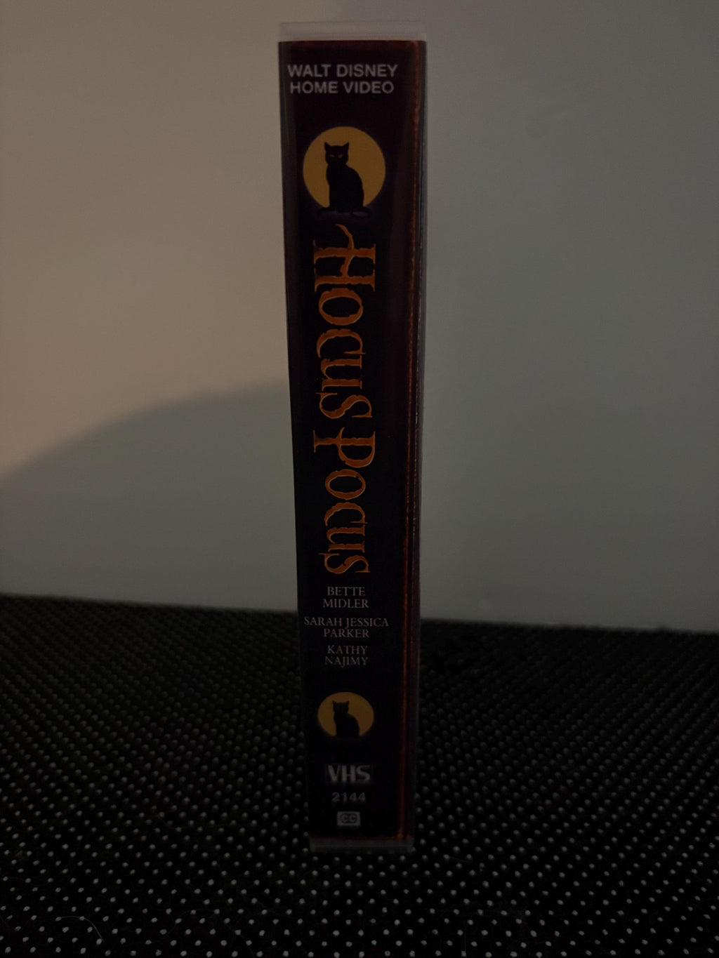 Hocus Pocus VHS – Orange Tape – Spellbook Custom Collector Edition – Halloween Movie Retro VHS